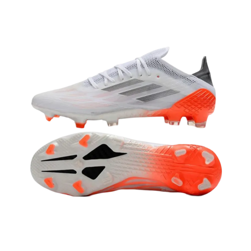 Adidas X Speedflow.1 FG White Red - Goatkits Boots