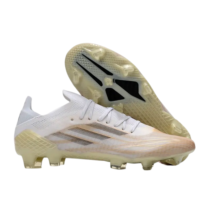 Adidas X Speedflow.1 FG White Gold - Goatkits Boots