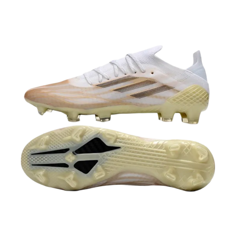 Adidas X Speedflow.1 FG White Gold - Goatkits Boots