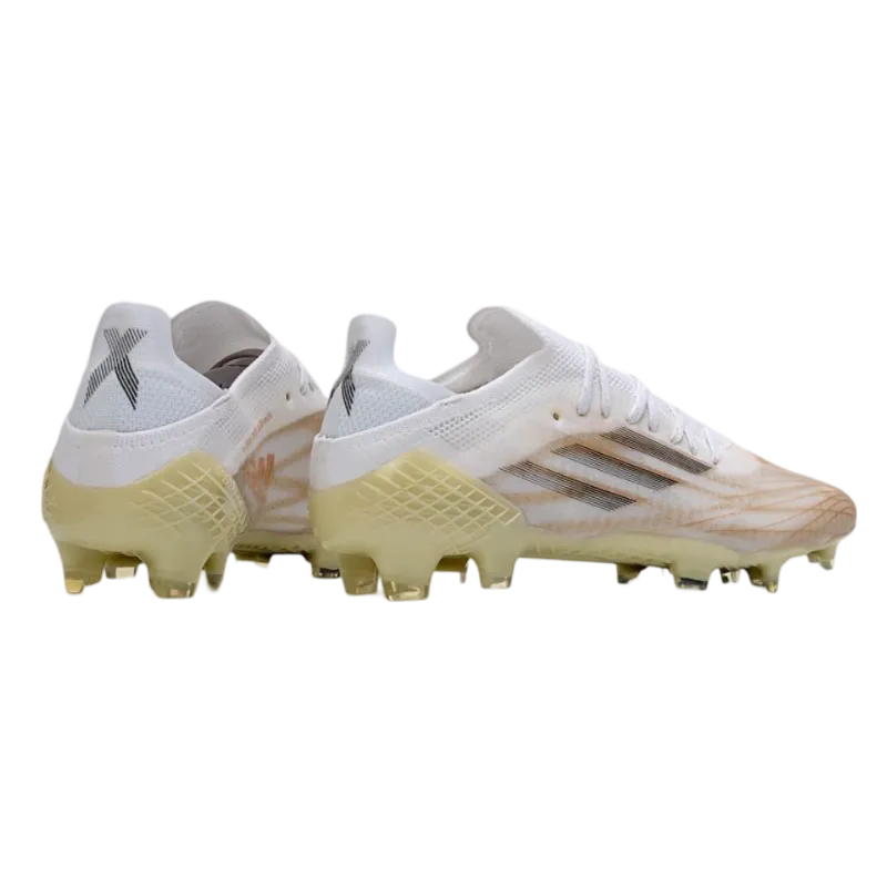 Adidas X Speedflow.1 FG White Gold - Goatkits Boots