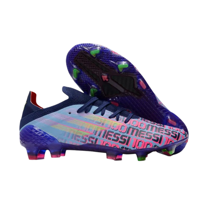 Adidas X Speedflow Messi.1 FG Blue Purple - Goatkits Boots