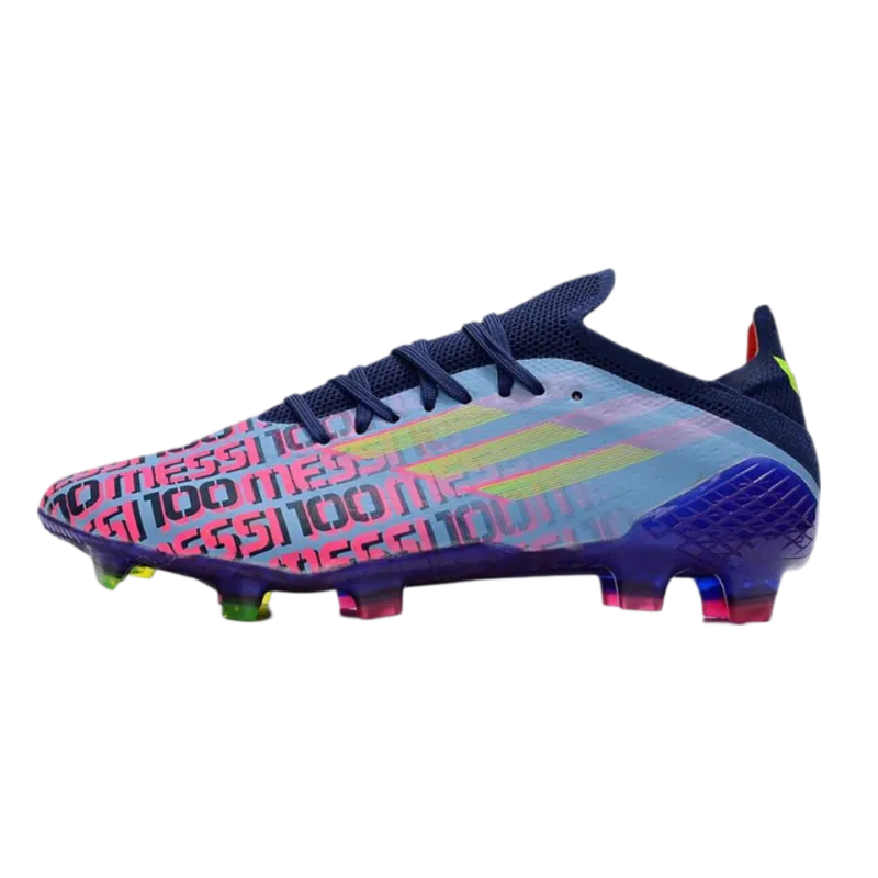 Adidas X Speedflow Messi.1 FG Blue Purple - Goatkits Boots