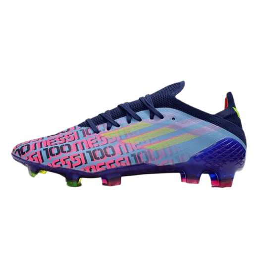 Adidas X Speedflow Messi.1 FG Blue Purple - Goatkits Boots