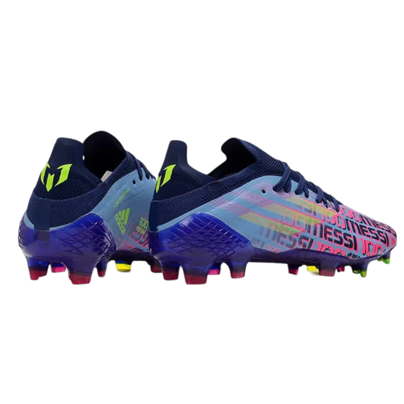 Adidas X Speedflow Messi.1 FG Blue Purple - Goatkits Boots