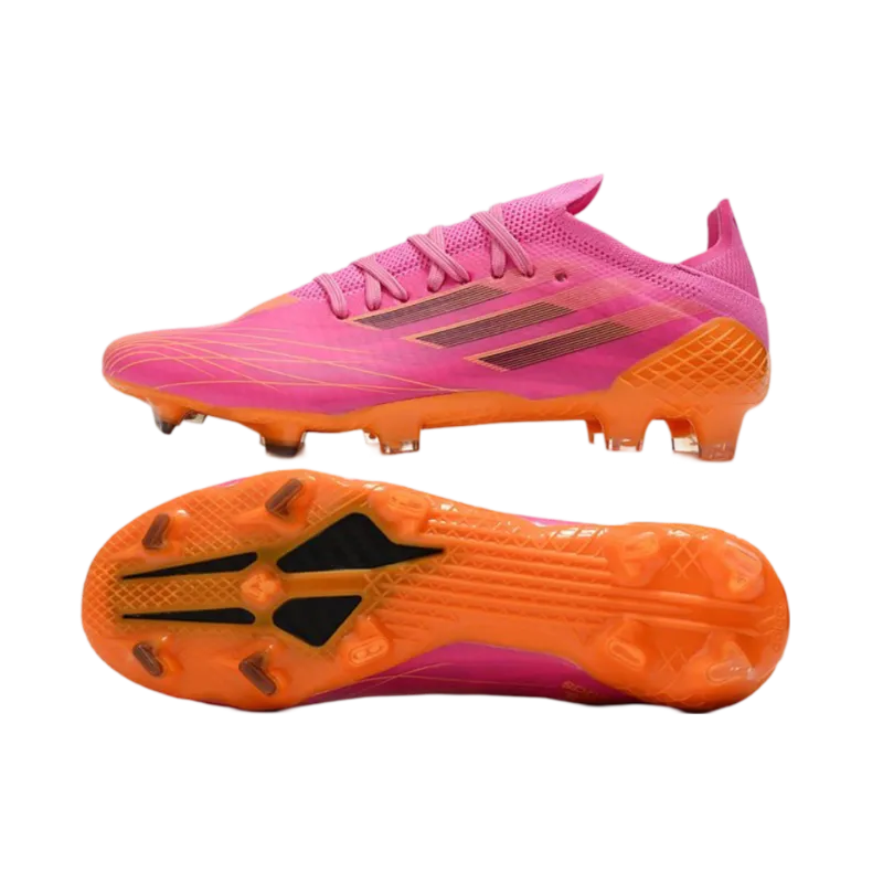 Adidas X Speedflow.1 FG Pink Orange - Goatkits Boots