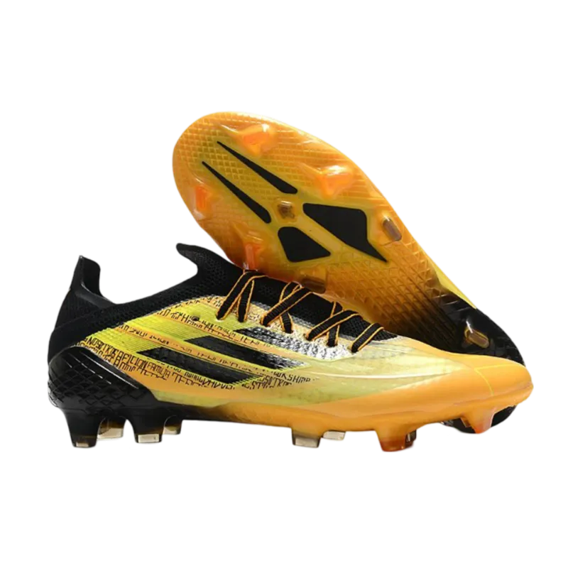 Adidas X Speedflow.1 FG Yellow Black - Goatkits Boots