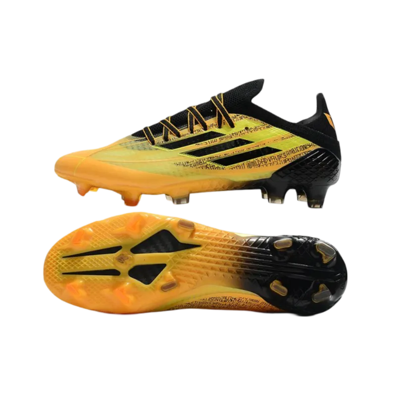 Adidas X Speedflow.1 FG Yellow Black - Goatkits Boots