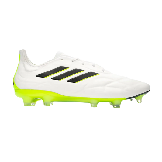 Adidas Copa Pure.1 FG White Green - Goatkits Boots