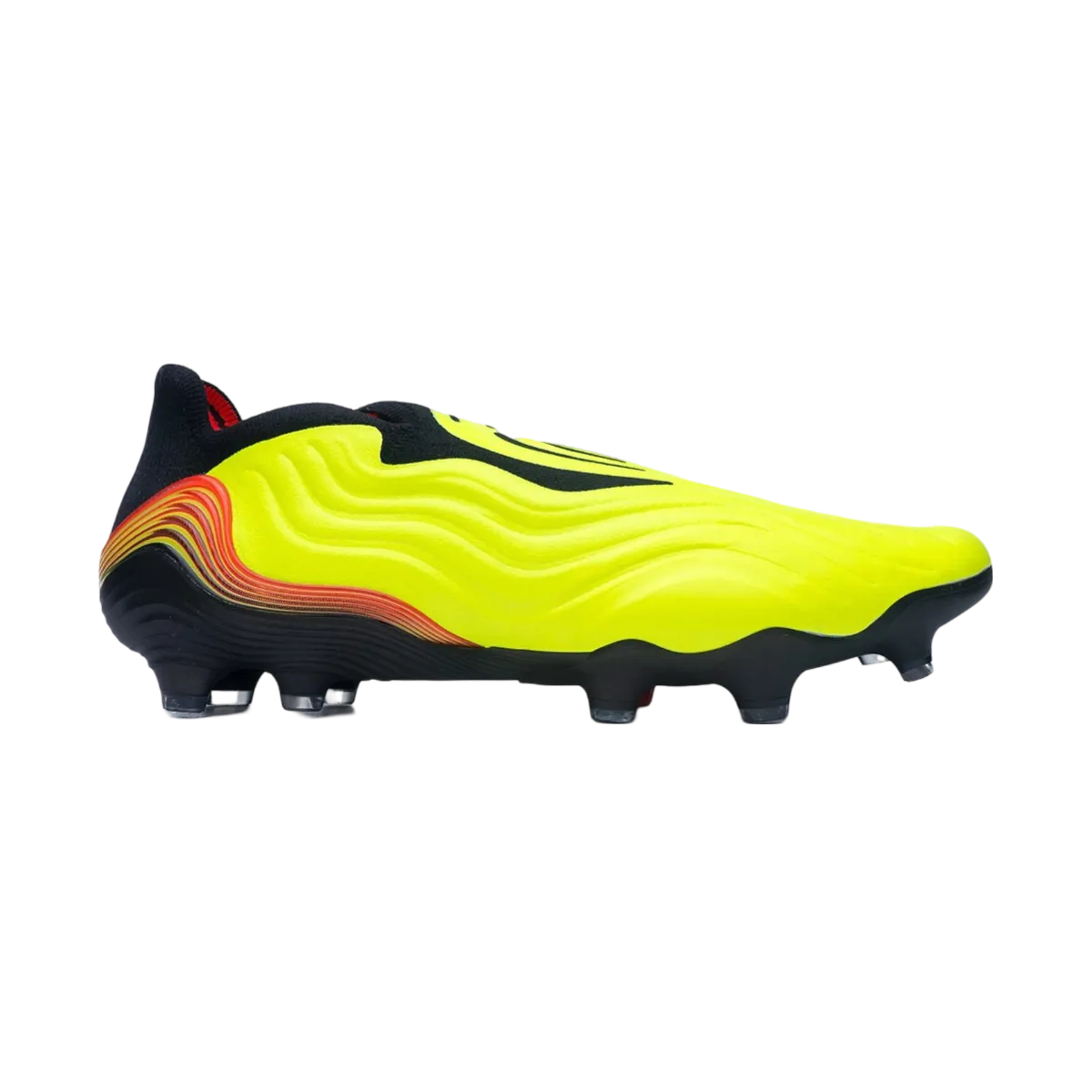 Adidas Copa Sense 1 FG Yellow Red Black - Goatkits Boots