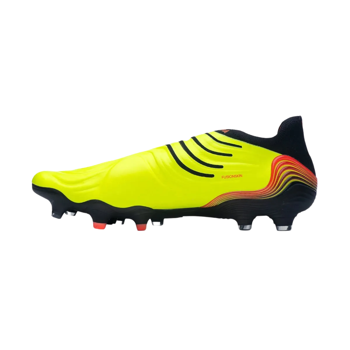 Adidas Copa Sense 1 FG Yellow Red Black - Goatkits Boots