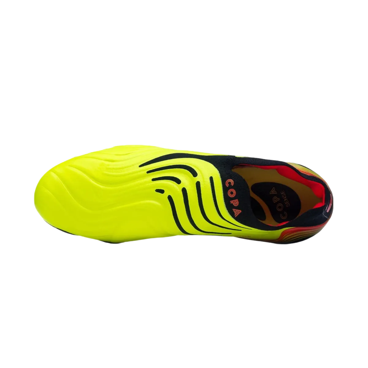 Adidas Copa Sense 1 FG Yellow Red Black - Goatkits Boots