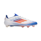 Adidas F50 Elite Laceless FG Advancement White Bleu Red - Goatkits Boots