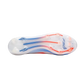 Adidas F50 Elite Laceless FG Advancement White Bleu Red - Goatkits Boots