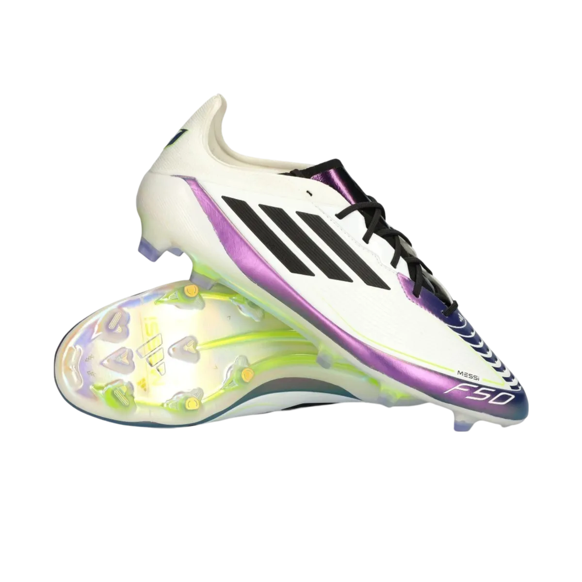 Adidas F50 Elite FG White Purple - Goatkits Boots