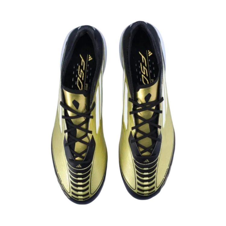 Adidas F50 Elite FG Withecore Gold Black  - Goatkits Boots