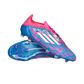 Adidas F50 Elite Pro Laceless Firm Ground Pink Bleu  - Goatkits Boots