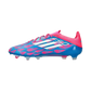 Adidas F50 Elite Pro Laceless Firm Ground Pink Bleu  - Goatkits Boots