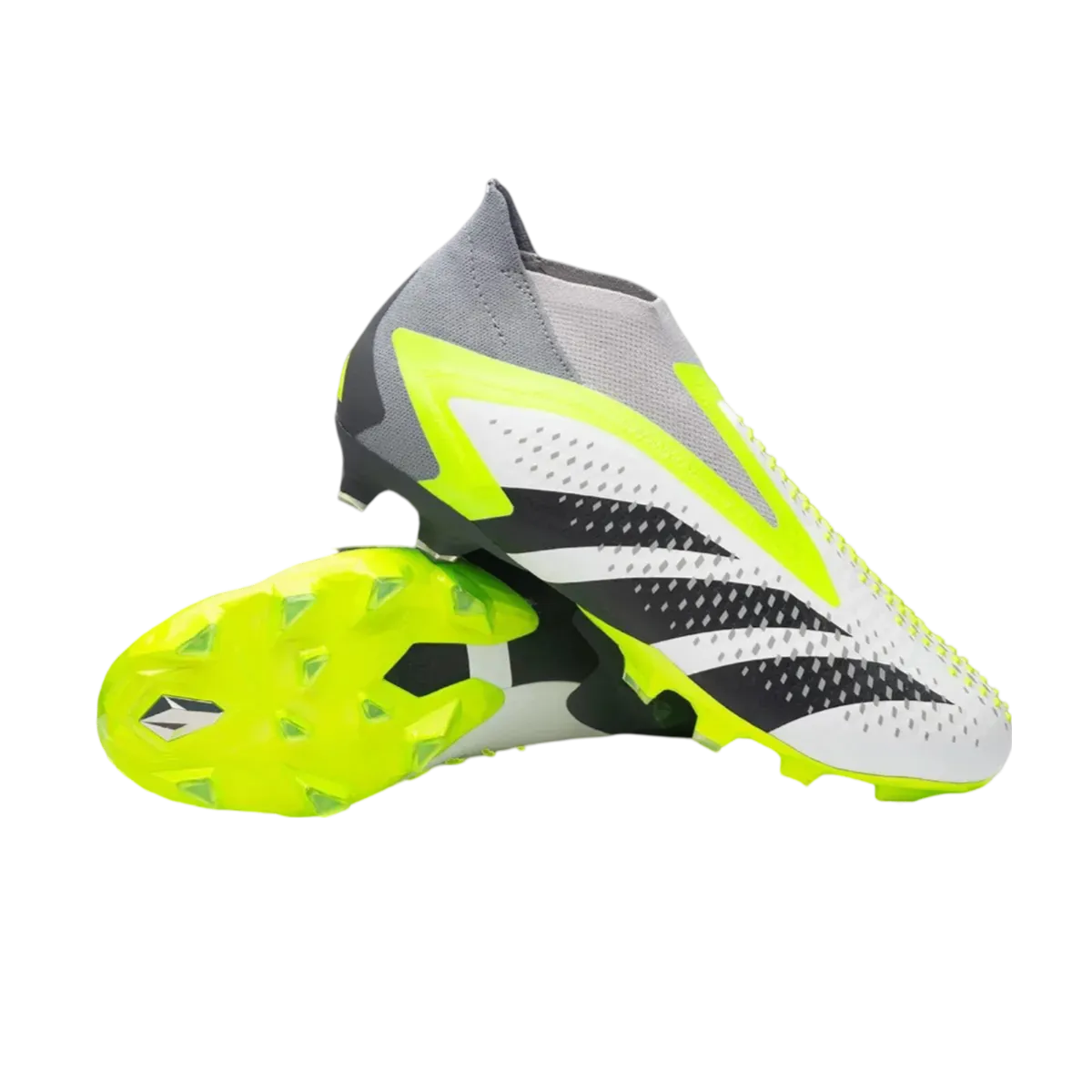 Adidas Predator Accuracy+ FG White Green - Goatkits Boots