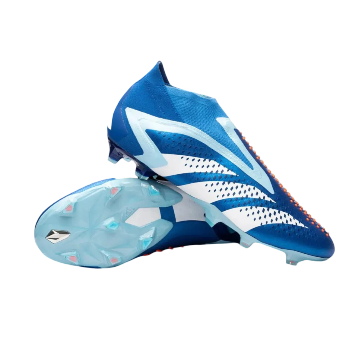 Adidas Predator Accuracy+ FG Blue White - Goatkits Boots