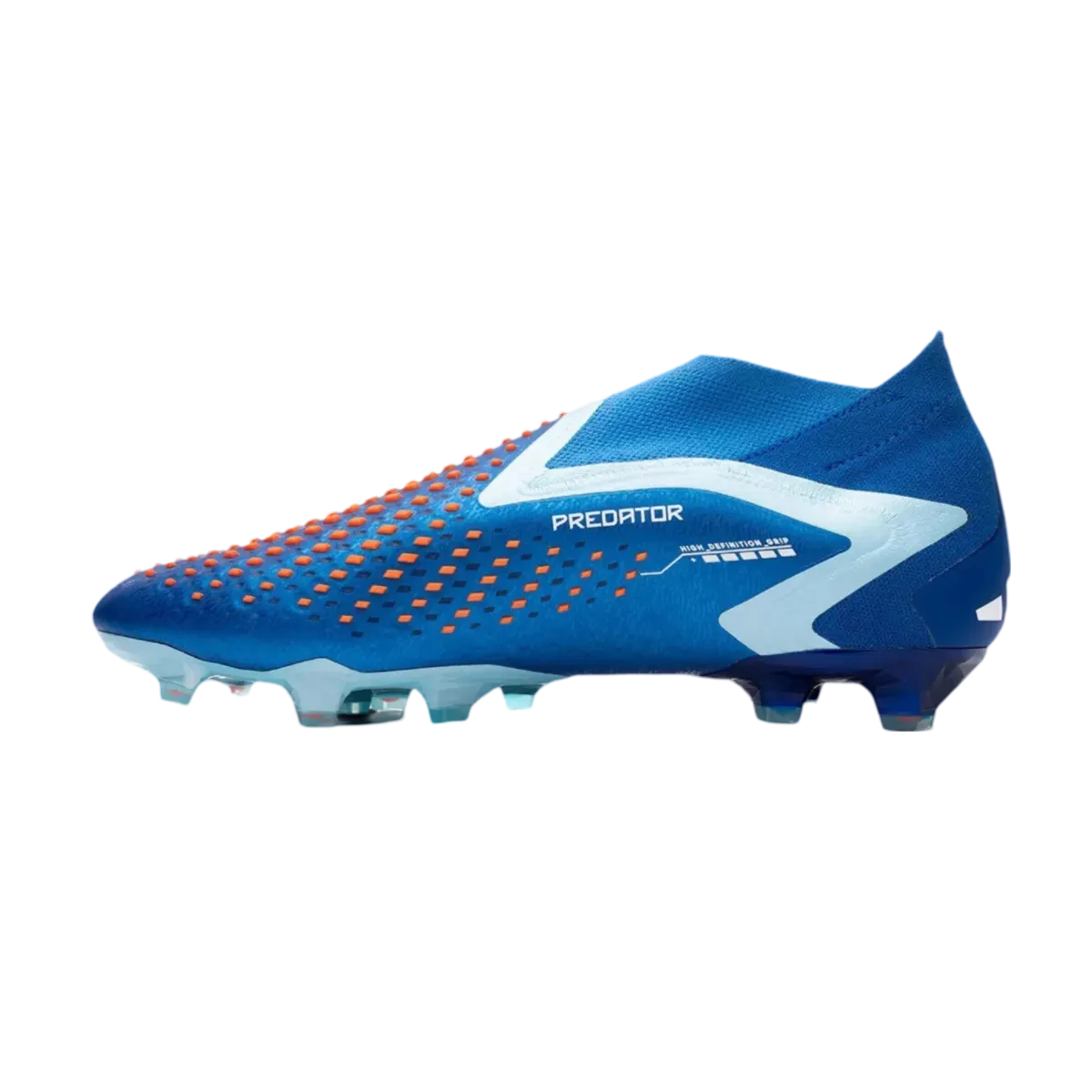 Adidas Predator Accuracy+ FG Blue White - Goatkits Boots