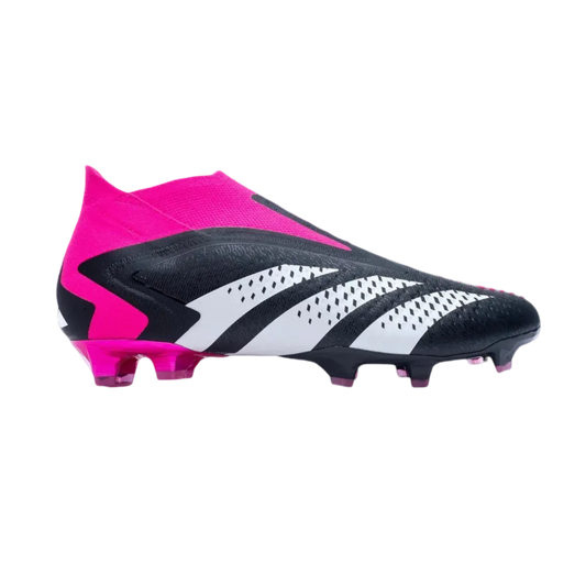 Adidas Predator Accuracy+ FG Black Pink - Goatkits Boots