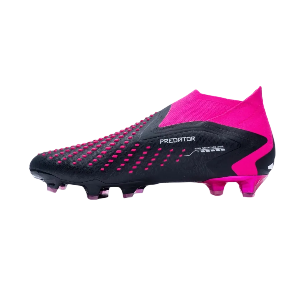 Adidas Predator Accuracy+ FG Black Pink - Goatkits Boots