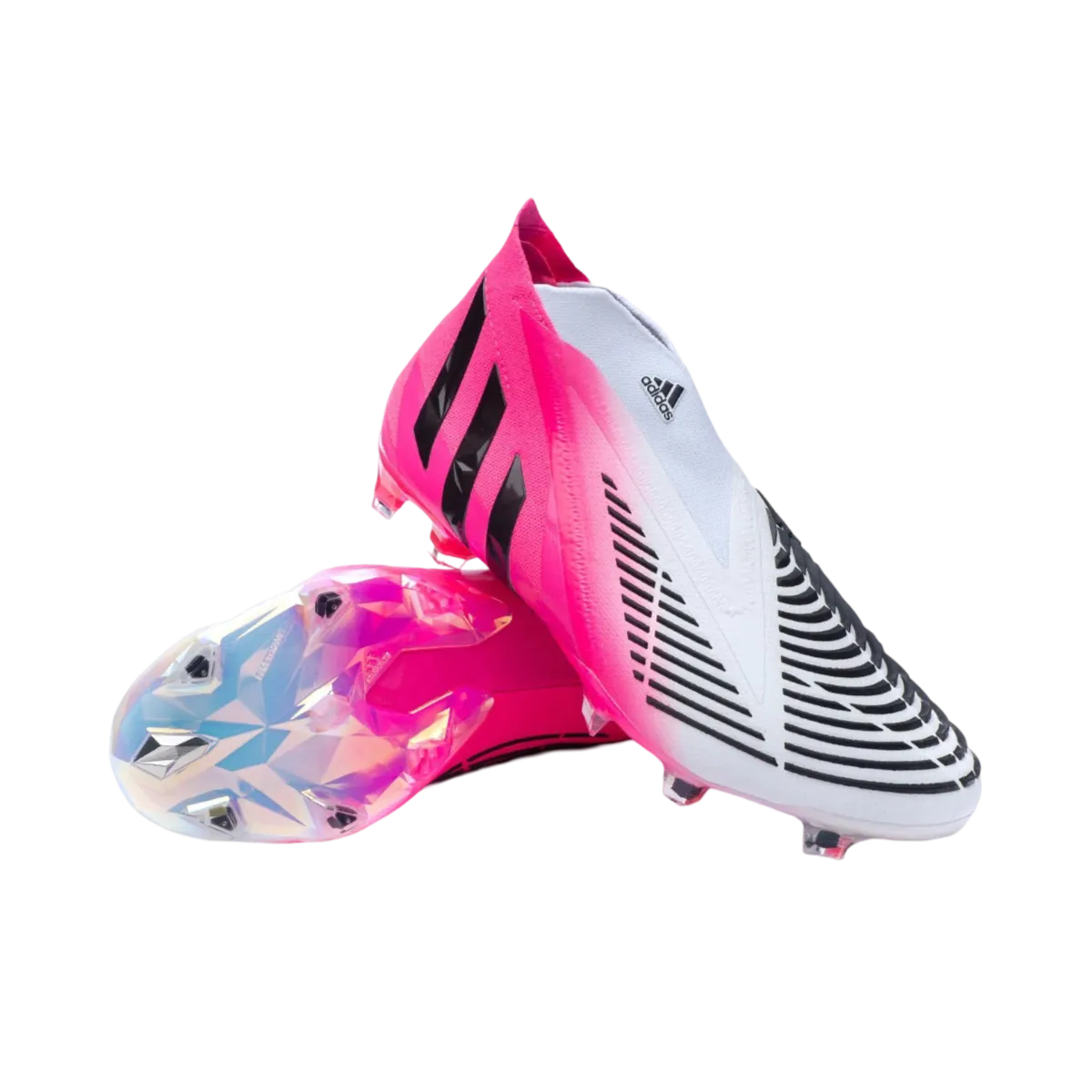 Adidas Predator Edge+ FG White Pink - Goatkits Boots