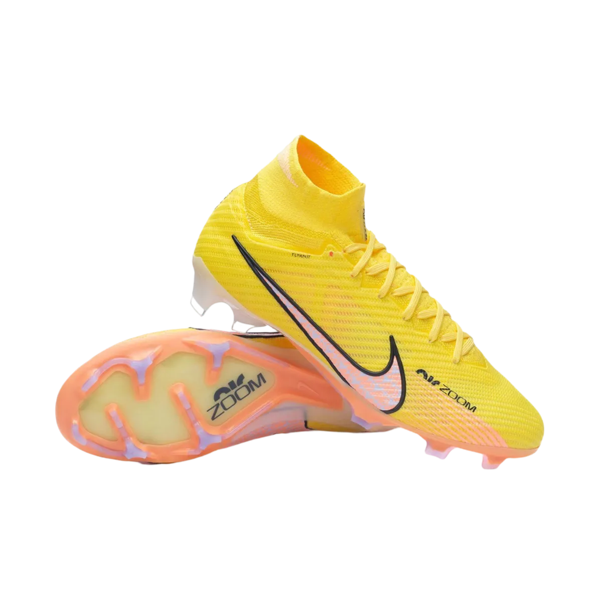 Nike Air Zoom Mercurial Superfly 9 Elite FG Yellow - Goatkits Boots