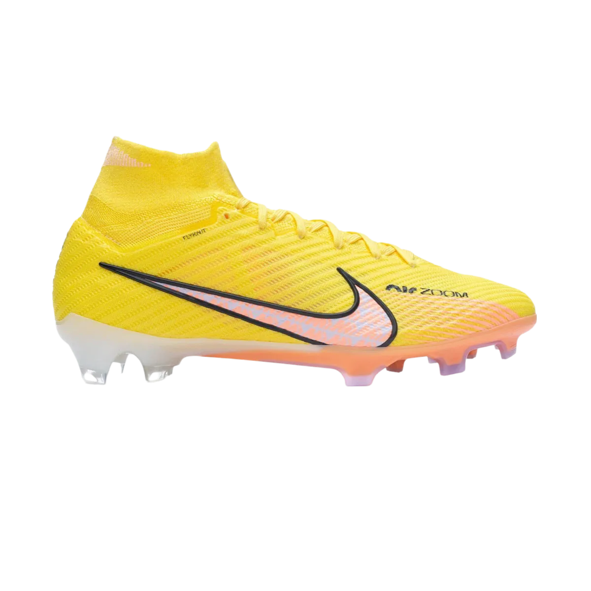 Nike Air Zoom Mercurial Superfly 9 Elite FG Yellow - Goatkits Boots