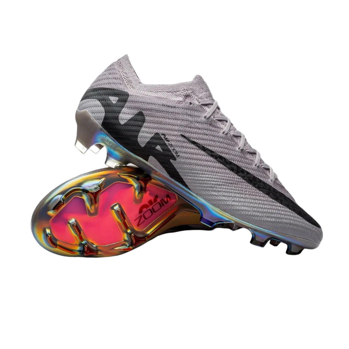 Nike Air Zoom Mercurial Vapor 15 Elite FG Grey - Goatkits Boots