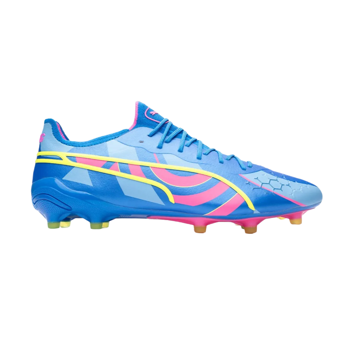 Puma King Ultimate FG/AG Blue Pink - Goatkits Boots