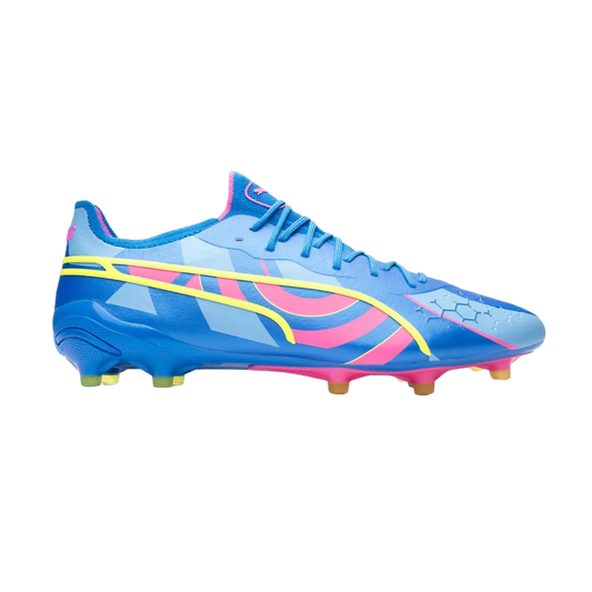 Puma King Ultimate FG/AG Blue Pink - Goatkits Boots