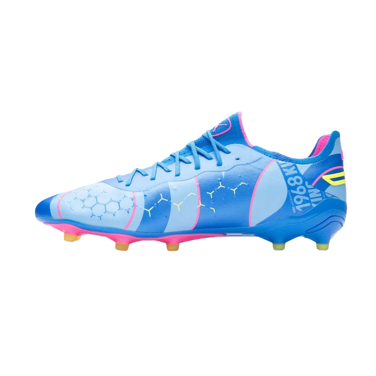 Puma King Ultimate FG/AG Blue Pink - Goatkits Boots