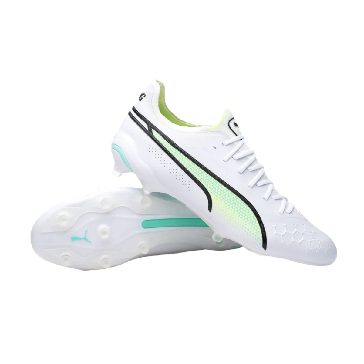 Puma King Ultimate FG/AG White - Goatkits Boots