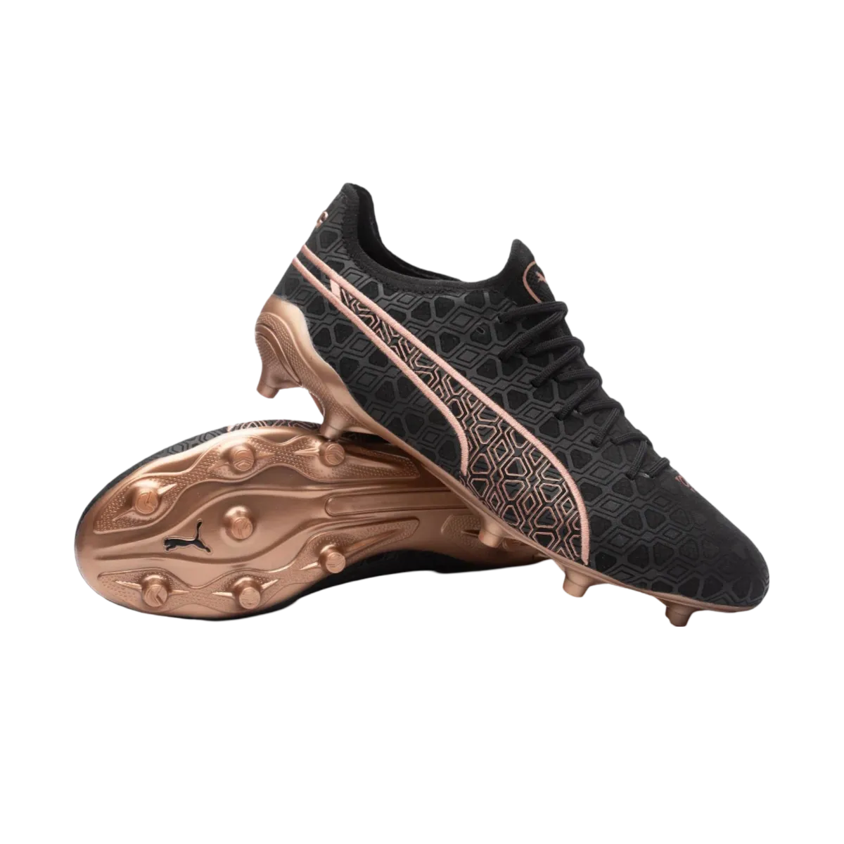 Puma King Ultimate FG/AG Black Gold - Goatkits Boots