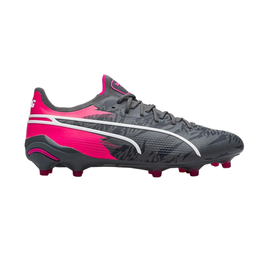 Puma King Ultimate FG/AG Grey Pink - Goatkits Boots