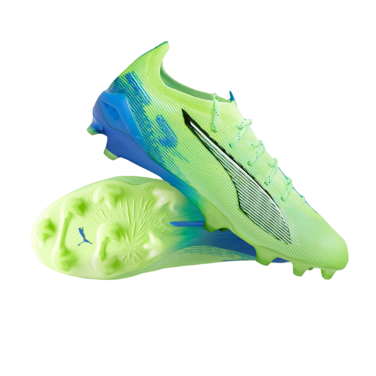 Puma Ultra 5 Ultimate FG Green - Goatkits Boots