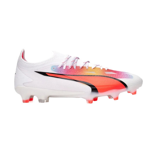 Puma Ultra Ultimate FG White - Goatkits Boots