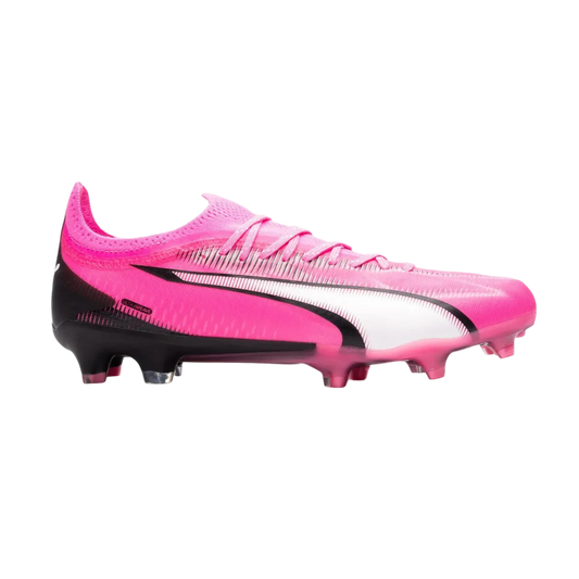 Puma Ultra Ultimate FG White Pink - Goatkits Boots