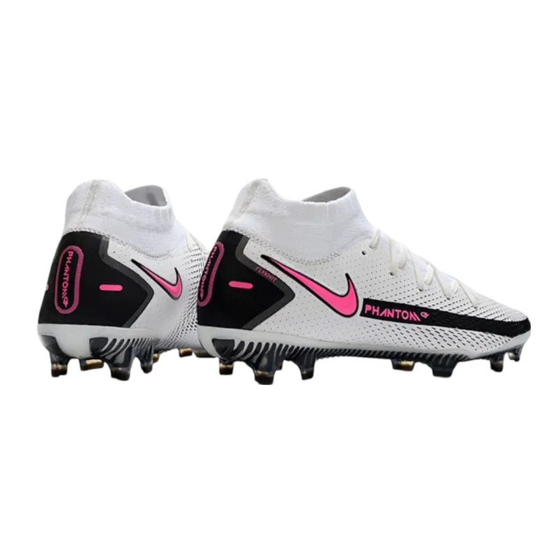 Nike Phantom GT Elite DF FG White Pink Black - Goatkits Boots