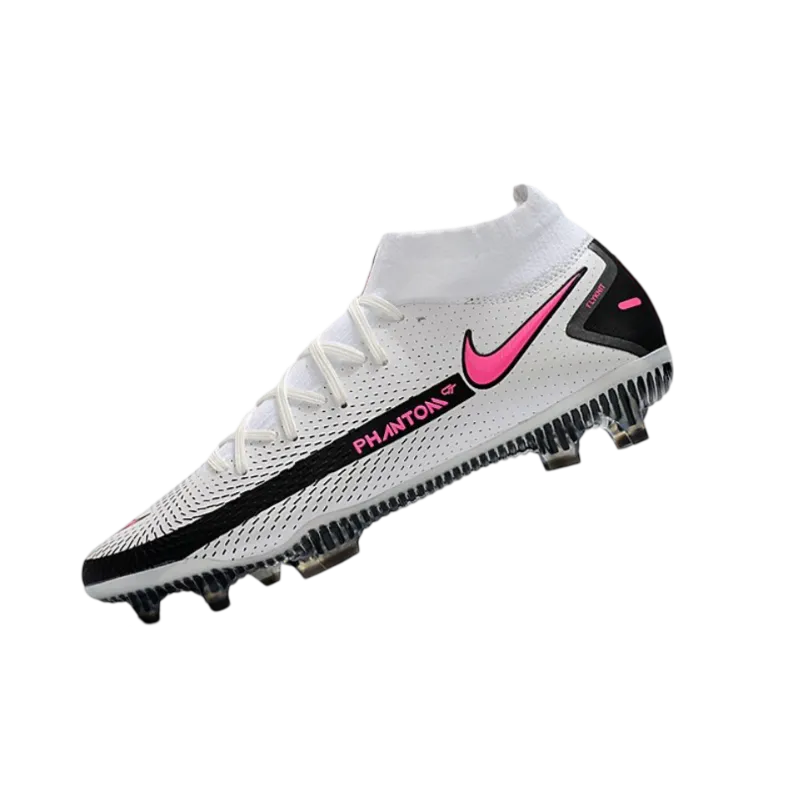 Nike Phantom GT Elite DF FG White Pink Black - Goatkits Boots