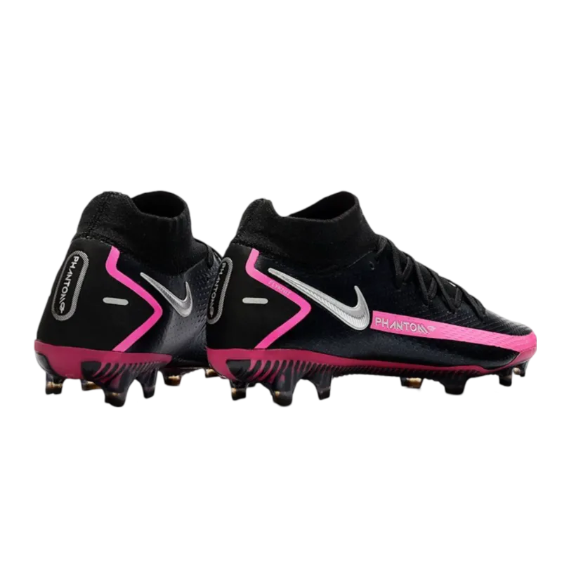 Nike Phantom GT Elite DF FG Black Silver Pink - Goatkits Boots