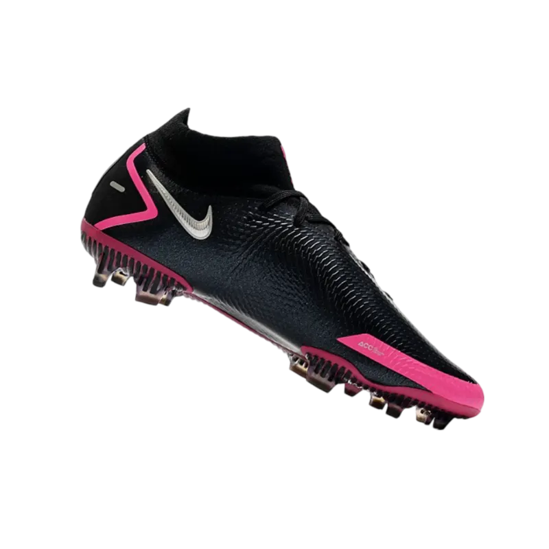 Nike Phantom GT Elite DF FG Black Silver Pink - Goatkits Boots