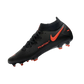 Nike Phantom GT Elite DF FG Black Red Chile Smoke Grey - Goatkits Boots