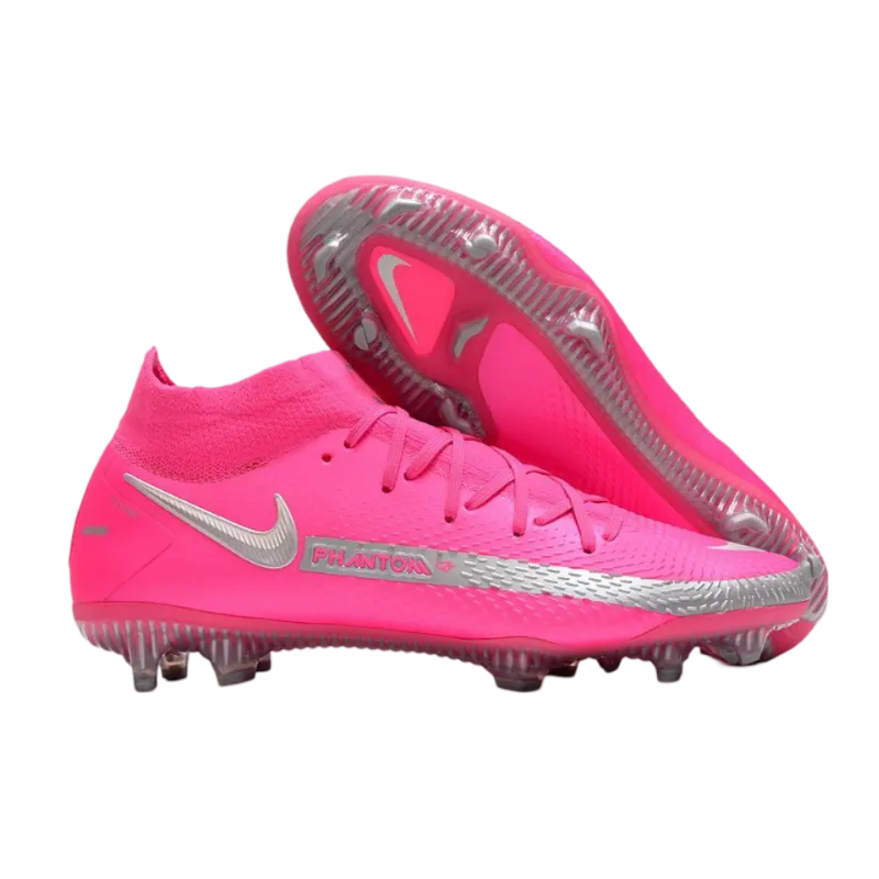 Nike Phantom GT Elite DF FG Pink Silver - Goatkits Boots