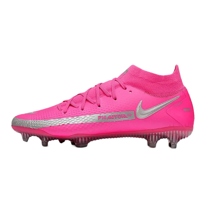 Nike Phantom GT Elite DF FG Pink Silver - Goatkits Boots