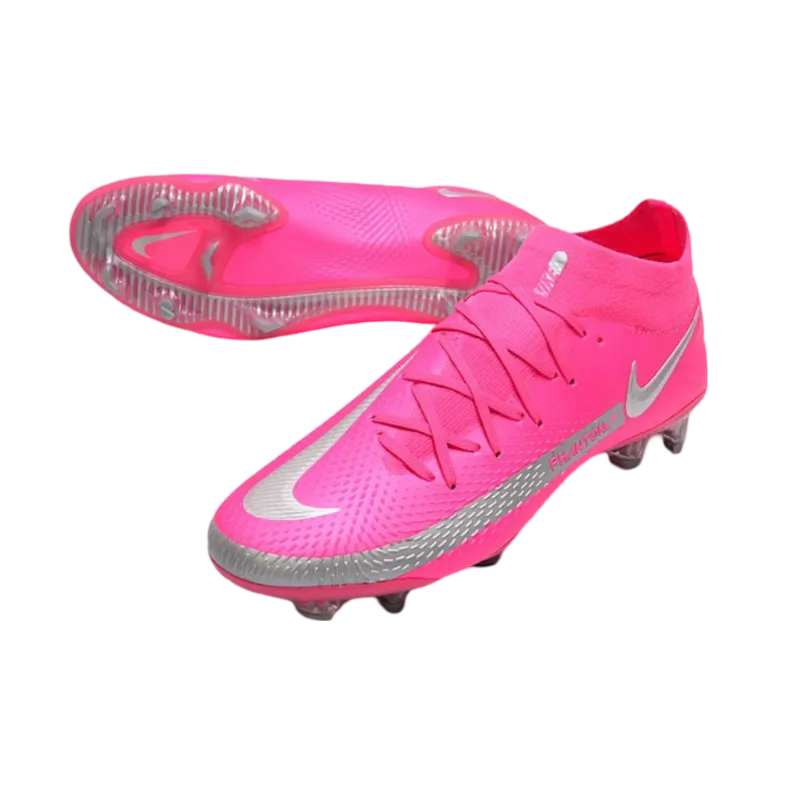 Nike Phantom GT Elite DF FG Pink Silver - Goatkits Boots