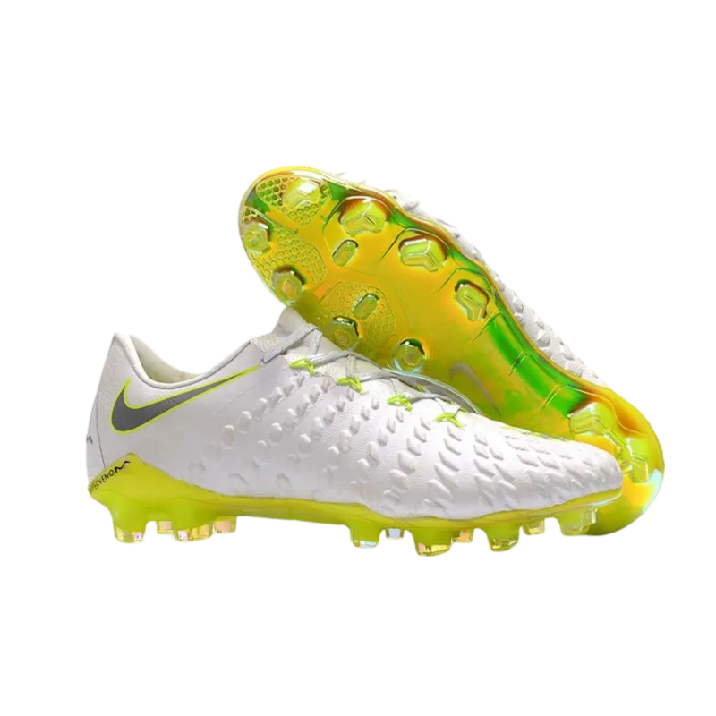 Nike Hypervenom Phantom III FG White Green - Goatkits Boots