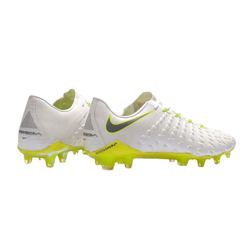 Nike Hypervenom Phantom III FG White Green - Goatkits Boots