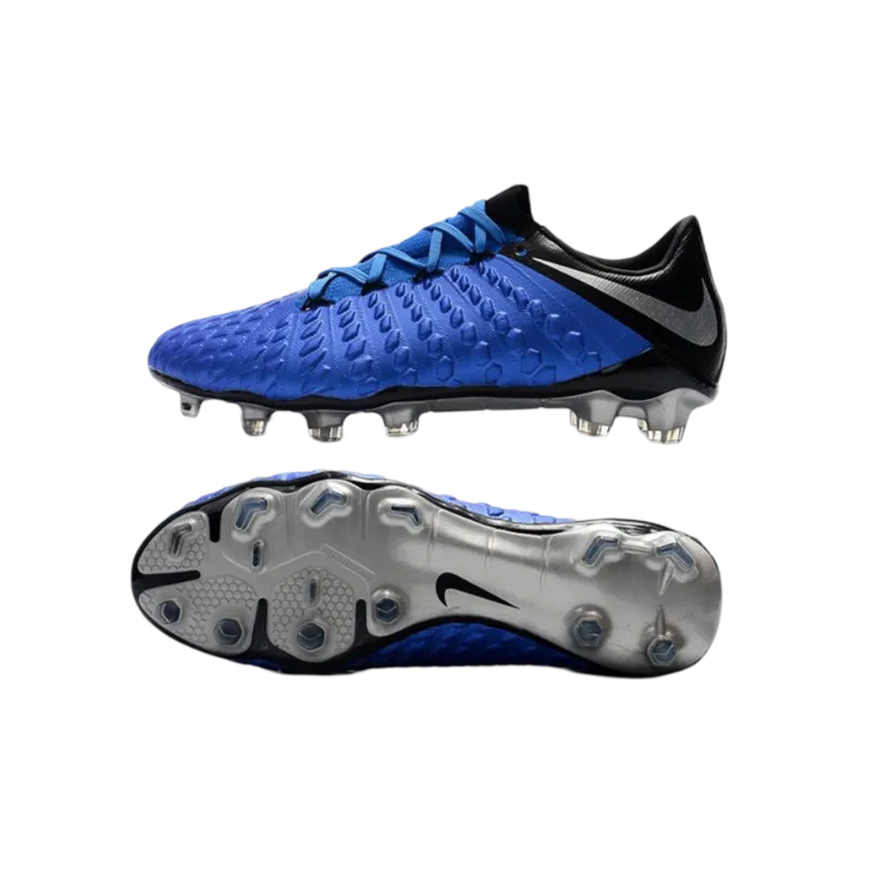 Nike Hypervenom Phantom III FG Blue Grey - Goatkits Boots